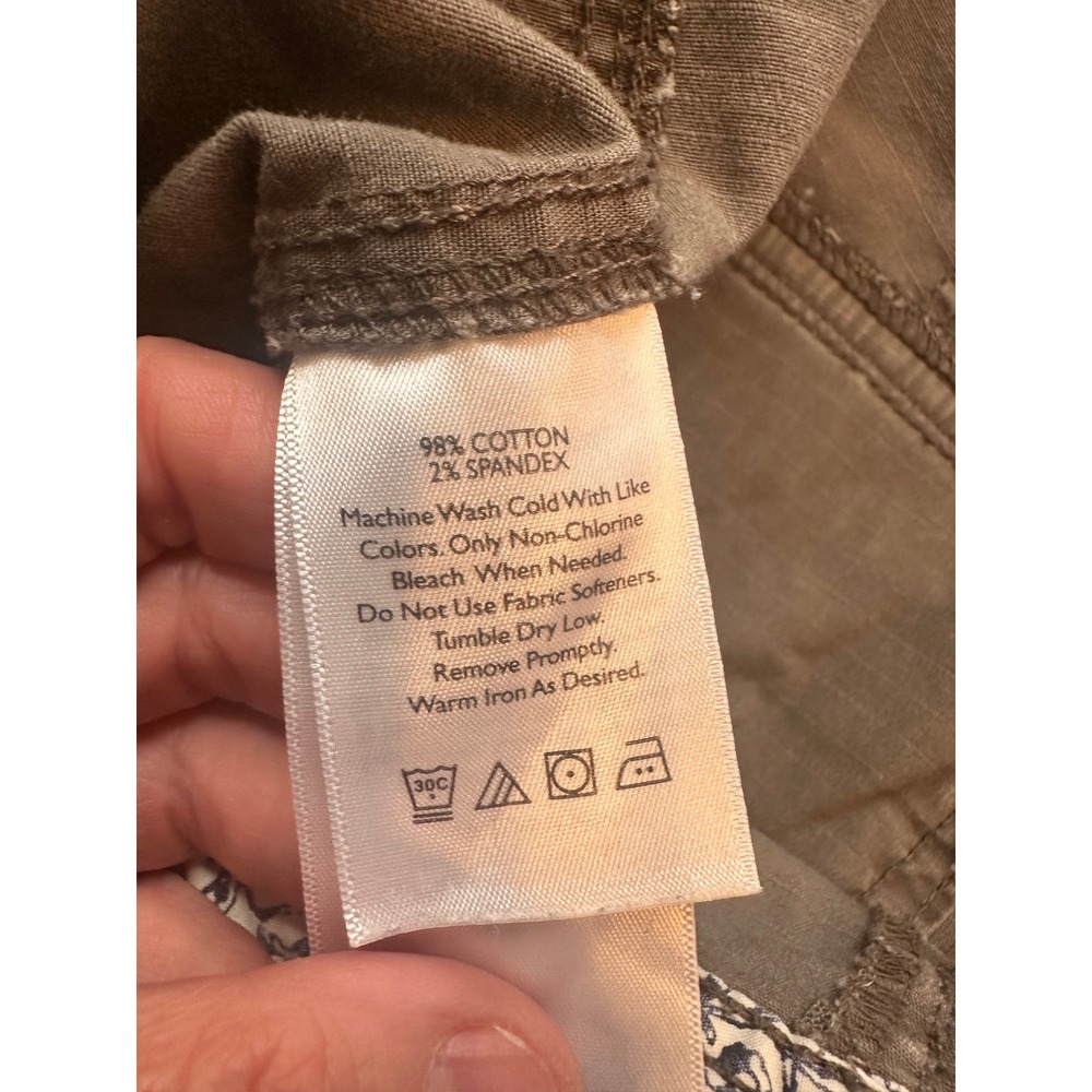 Eddie Bauer Ripstop Pants Womens 14T Grey Good Utility Gorpcore 22307912 - Picture 7 of 11